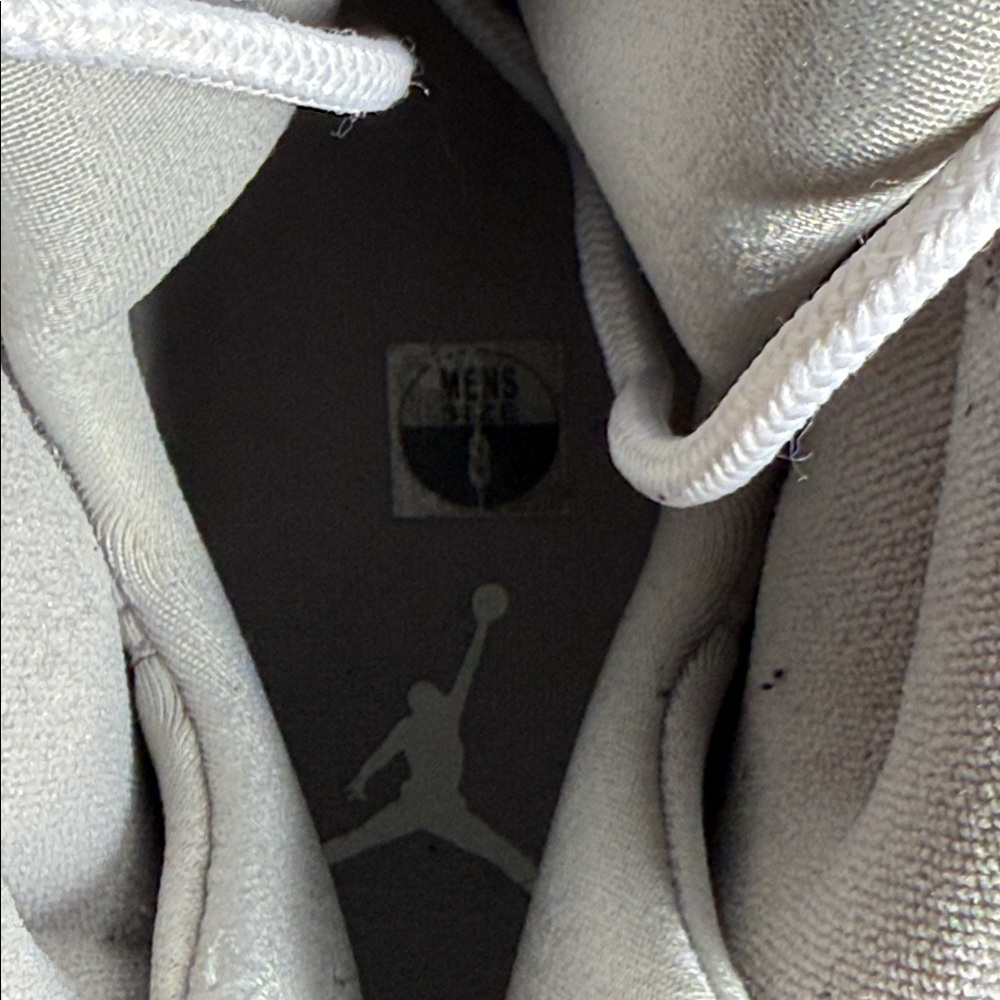 Jordan 9s Gray Sneakers - Picture 3 of 6
